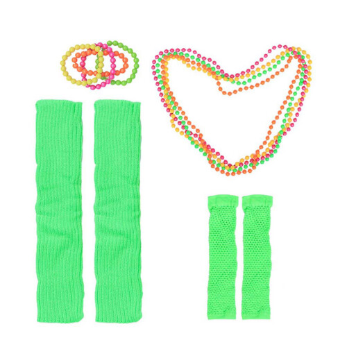 Et Doigts En Filet Pour Fête 80 Vert