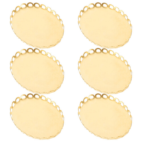 30Stk Mini Tabletts Gold Robust Resin Kunststoff Für 1