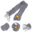 10 Unidades Mini Bufanda Ajustable Para Y De Fiesta 10