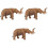 3 Kinder Tiermodell Spielzeug Deko Desktop Accessoire 4