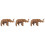 3 Kinder Tiermodell Spielzeug Deko Desktop Accessoire 5