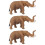 3 Kinder Tiermodell Spielzeug Deko Desktop Accessoire 7