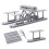 2Sets Bausatz Für Schienenlandschaft Mit Und 3