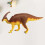 1 Plástico Parasaurolophus Decorativo 11