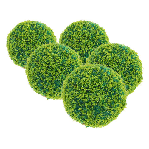 5 Unidades Bola De Topiaria Artificial 1,4 Cm