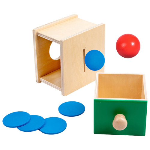 De Bolas Y Monedas De Madera Con Caja Para Apareamiento 1