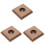 3 Piezas Cocina Miniatura Resistente Decoración Hogar 4