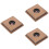 3 Piezas Cocina Miniatura Resistente Decoración Hogar 8