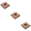 3 Piezas Cocina Miniatura Resistente Decoración Hogar 11