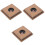 3 Piezas Cocina Miniatura Resistente Decoración Hogar 5