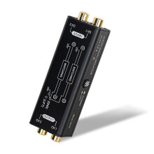 Music Line Isolator For Home Theater And Professional Use Audio Signal Isolator Accessory, Compact Size, Studio Grade