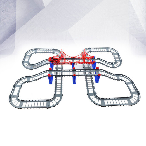 Train Électrique Jouet Éducatif Enfant Piste Course Construction 1
