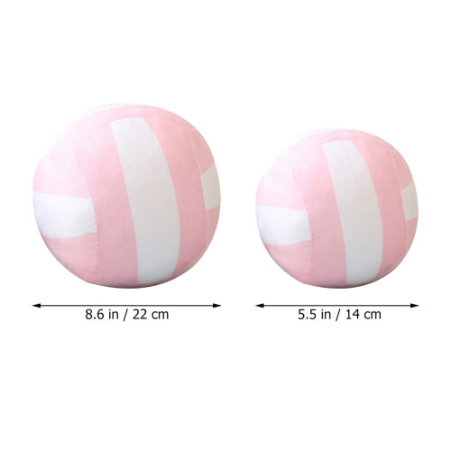2 Unidades De Voleibol Artificial Rellena De Suave 1