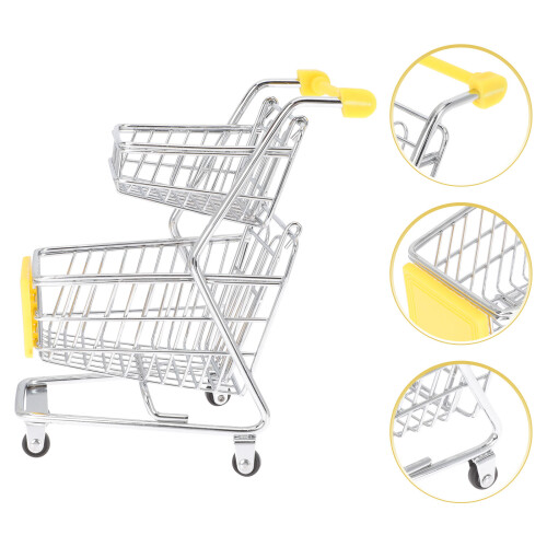 Mini Carrito De Escritorio Juguete Supermercado 2