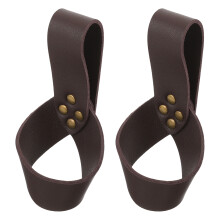 2 Pièces Support D’Épée En Cuir Pu Style Médiéval Pour Spectacle, Cosplay