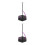 2Pièces Support Figurine Action Violet Plastique Réglable Pour Maison 5