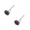 2Pièces Support Figurine Action Violet Plastique Réglable Pour Maison 10