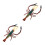 2Pcs Artificial Shrimp: Realistic Plastic Marine Decor For Desktop 4