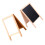 2Stk Abwischbare Whiteboard Doppelseitige Aus Holz 5