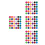480 Pcs 15mm Solid Color Marbles for Chinese Checkers and Math Teaching 5