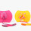 Sports Accessory Jumping Ball With Handle Yellow 1pcs 11