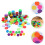 400 Pcs Creative Number Chip Coins For Kids 10