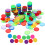 400 Pcs Creative Number Chip Coins For Kids 2
