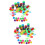 400 Pcs Creative Number Chip Coins For Kids 8