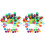 400 Pcs Creative Number Chip Coins For Kids 3
