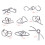 8Pcs Silver Brain Puzzle Set Metal Iq Ring for Challenging Mind Games 2