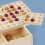 One Set Chess Board With Wooden Stones Educational Game 11