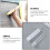 15Pcs Plastic Chalk Covers With Dustproof Clips And Storage Holders 11