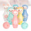 8 Mini Set Bowling Colorato Sportivo Per 7