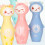 8 Mini Set Bowling Colorato Sportivo Per 11