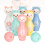 8 Mini Set Bowling Colorato Sportivo Per 3