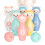8 Mini Set Bowling Colorato Sportivo Per 5