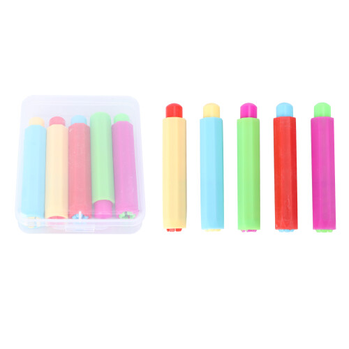 5 Pcs Chalk Holder With Case 9.5x1.5cm Adjustable For Blackboard