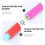 5 Pcs Chalk Holder With Case 9.5x1.5cm Adjustable For Blackboard 9