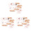 3 Set Giocattoli Educativi Con Per 3