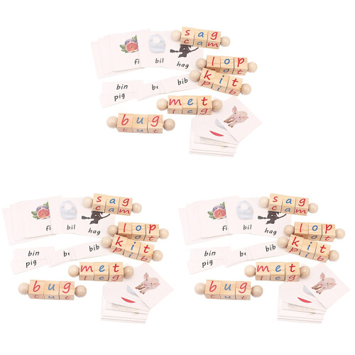 3 Set Giocattoli Educativi Con Per 2