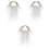 3 Set Accessorio Costume Cosplay Halloween 5