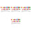 4 Sets Wood Round Chips Color Sorting And Math Learning Toy 5