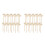 40 Mini Martelli Legno Per Bambini 5