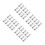 40Pcs Silver Spring Base Decorations for Doll Swing and Toy Crafting 9