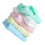 5 pièces serviettes faciales coton réutilisables bébé - 1