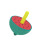 Mini A Forma Frutta In Legno Per Bambini Rotazione 5