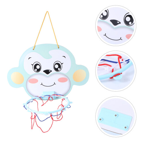 Cartoon Monkey Pallone Da Basket Pompa E Palla 2