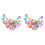400 Pezzi 15 Mm Fetta Doodle Educativo 2