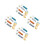4 Set Alfabeto In Legno Con Per Bambini 9