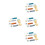 4 Set Alfabeto In Legno Con Per Bambini 8